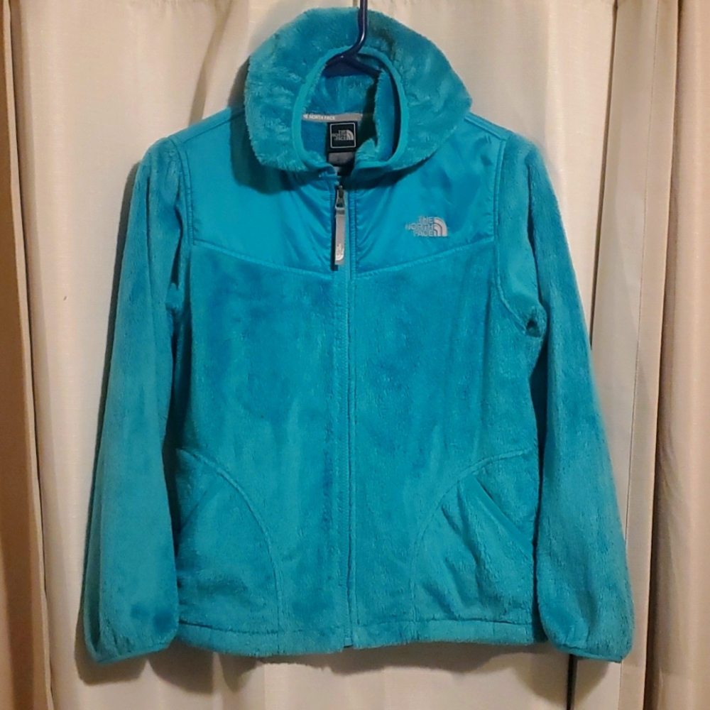 Northface girls furry fleece jacket